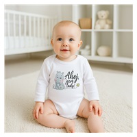 Body s potiskem New Baby Ahoj, jsem tady! - dárkové balení
