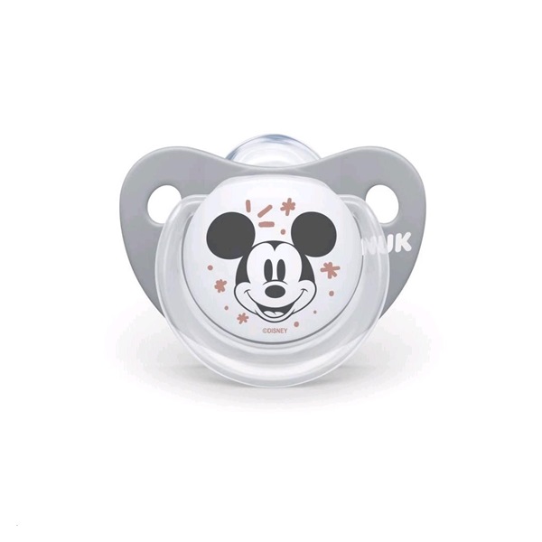 Šidítko Trendline NUK Disney Mickey Minnie 0-6m šedé Box
