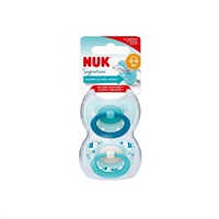 Šidítko NUK Signature 0-6m 2ks kluk