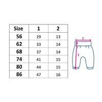 Kojenecké bavlněné tepláčky New Baby BrumBrum latte