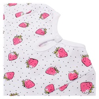 Kojenecké bavlněné šatičky s čelenkou New Baby Strawbery
