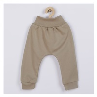 Kojenecké bavlněné tepláčky New Baby BrumBrum latte