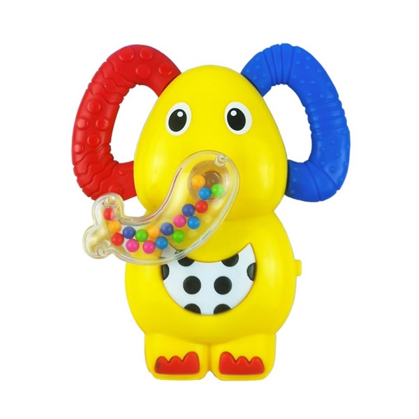 Dětské chrastítko se zvukem Baby Mix sloník
