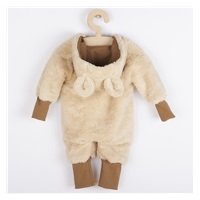 Luxusní dětský zimní overal New Baby Teddy bear béžový