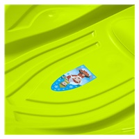 Dětský sáňkovací kluzák Mušle Baby Mix PREMIUM KOMFORT 80 cm zelený