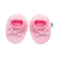 Kojenecký bavlněný set-capáčky a rukavičky New Baby Lovely puntíky