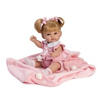 Luxusní dětská panenka-miminko Berbesa Kamila 34cm