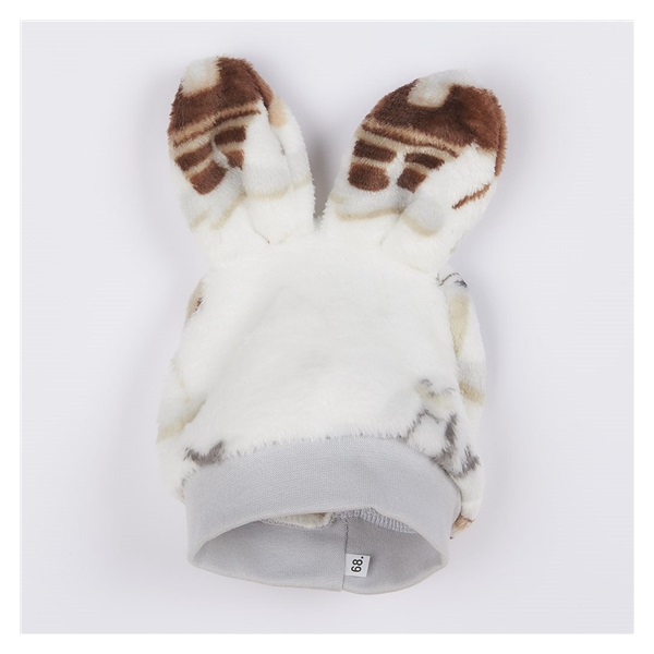 Kojenecká Wellsoft čepička s oušky New Baby Eskimo