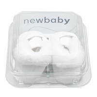 Kojenecké zimní semiškové capáčky ke křtu New Baby 12-18 kluk