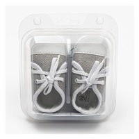 Kojenecké tenisky capáčky New Baby jeans šedá 0-3 m