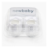 Kojenecké saténové capáčky New Baby bílá 0-3 m
