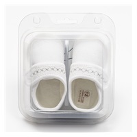 Kojenecké capáčky New Baby bílá 3-6 m