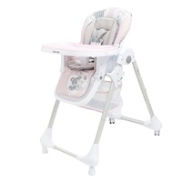 Jídelní židlička Baby Mix Infant pink