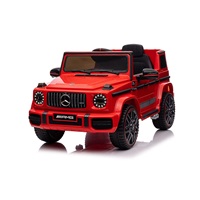 Elektrické autíčko Baby Mix Mercedes-Benz G63 AMG red