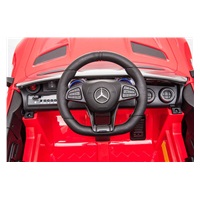 Elektrické autíčko Baby Mix Mercedes-Benz GTR-S AMG red