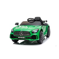 Elektrické autíčko Baby Mix Mercedes-Benz GTR-S AMG green