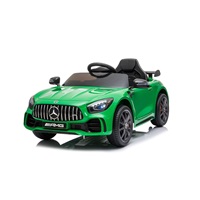 Elektrické autíčko Baby Mix Mercedes-Benz GTR-S AMG green