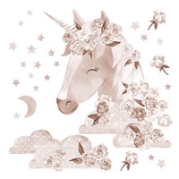 Samolepka na zeď Boho unicorn