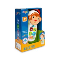 Dětská edukační hračka Toyz telefon opička