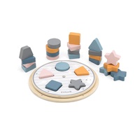 Dřevěná vkládanka Viga Tvary a barvy