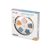 Dřevěná vkládanka Viga Tvary a barvy