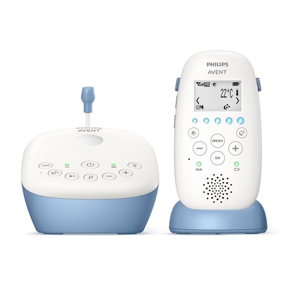 Digitální dětská chůvička Avent Baby DECT SCD735/52