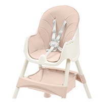 Jídelní židlička Baby Mix Nora dusty pink