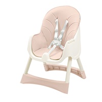 Jídelní židlička Baby Mix Nora dusty pink