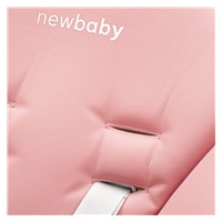Jídelní židlička Muka NEW BABY dusty pink