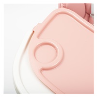 Jídelní židlička Muka NEW BABY dusty pink