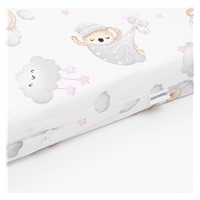Dětská pěnová matrace New Baby STANDARD 120x60x6 cm koala růžová