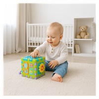 Hrající interaktivní skládací kostka Baby Mix