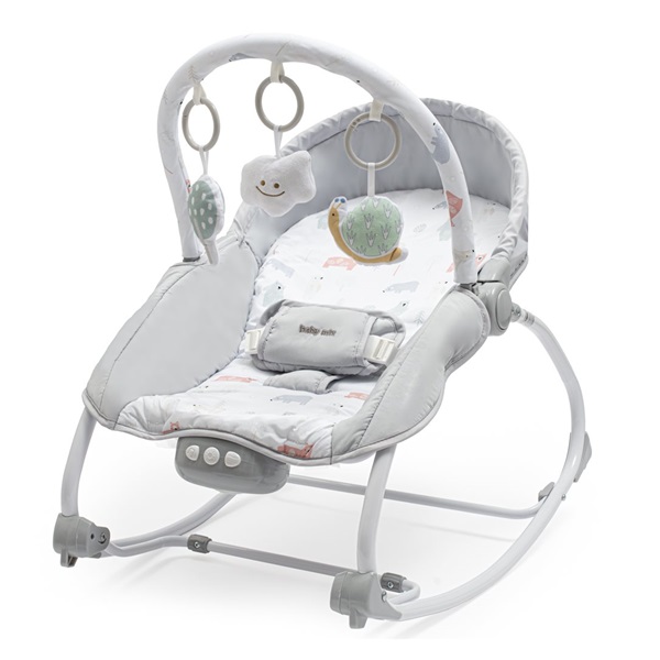 Multifunkční houpací lehátko pro miminko Baby Mix hlemýžď
