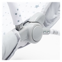 Multifunkční houpací lehátko pro miminko Baby Mix hvězdičky zelené