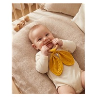 Kousátko pro děti ouška New Baby Ears mustard