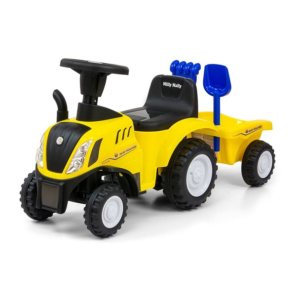 Odrážedlo NEW HOLLAND T7 TRAKTOR Milly Mally žluté