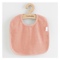 Dětský froté bryndák New Baby Comfortably pink