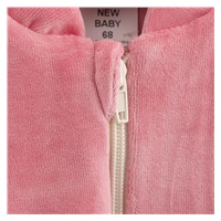 Kojenecká semišková mikina New Baby Suede clothes růžova