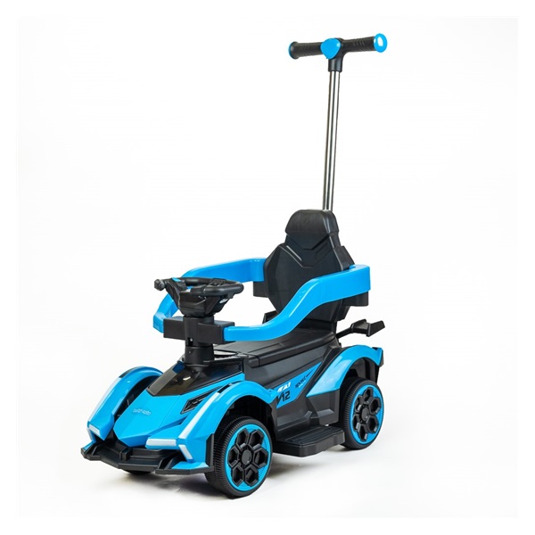 Dětské odrážedlo Baby Mix Speed s vodící tyčí modré