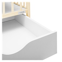Dětská postýlka se šuplíkem New Baby BASIC přírodní