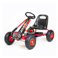 Dětská šlapací motokára Go-kart Baby Mix Razor červená