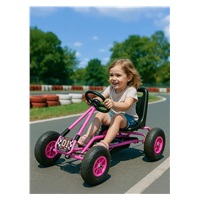 Dětská šlapací motokára Go-kart Baby Mix Razor růžová
