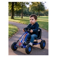 Dětská šlapací motokára Go-kart Baby Mix Razor modrá