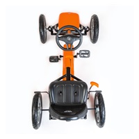 Dětská šlapací motokára Go-kart Baby Mix Buggy oranžová