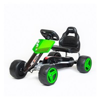 Dětská šlapací motokára Go-kart Baby Mix Speedy zelená