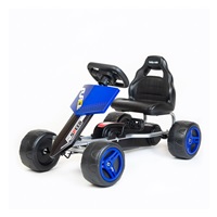 Dětská šlapací motokára Go-kart Baby Mix Speedy modrá