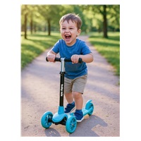 Dětská koloběžka Baby Mix Prime modrá