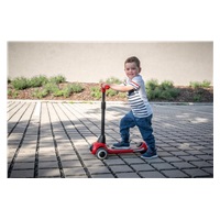 Dětská elektrická koloběžka Baby Mix Moovi červená
