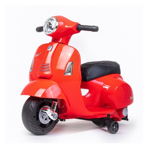 Dětská elektrická motorka Baby Mix Vespa červená