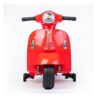 Dětská elektrická motorka Baby Mix Vespa červená